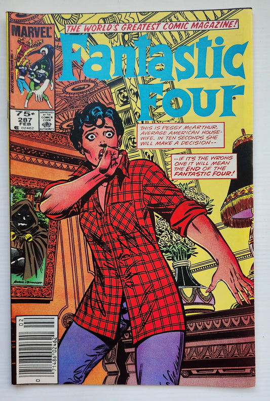 FANTASTIC FOUR #287 1986 NEWSSTAND Fantastic Four MARVEL COMICS
