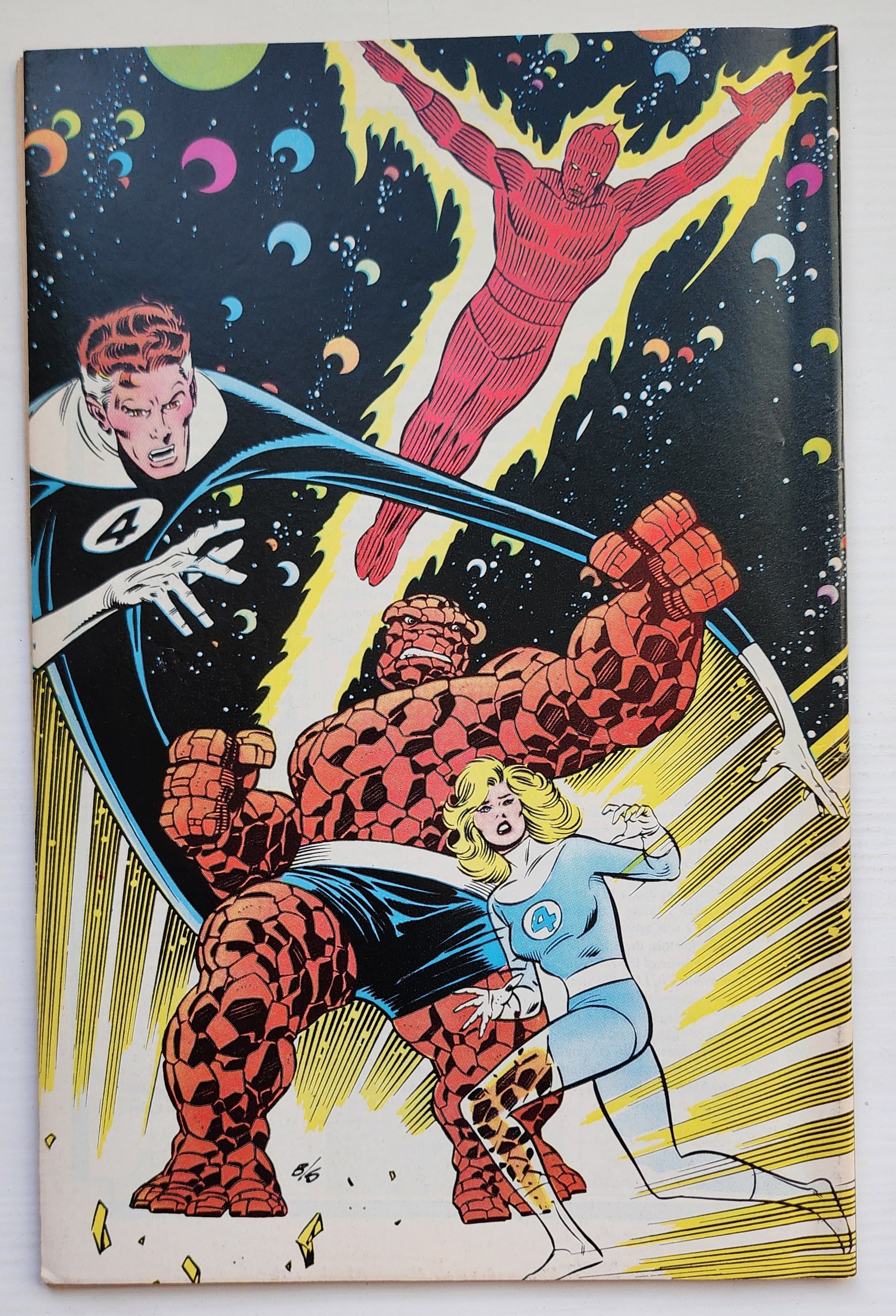 FANTASTIC FOUR #296 1986 NEWSSTAND Fantastic Four MARVEL COMICS