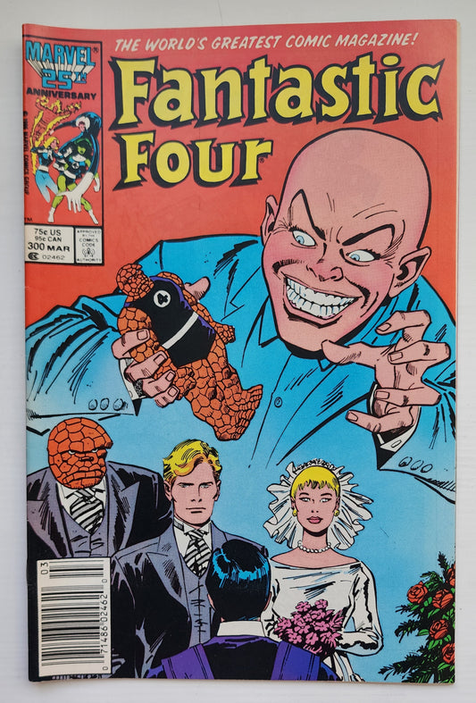 FANTASTIC FOUR #300 1987 NEWSSTAND Fantastic Four MARVEL COMICS
