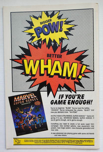 FANTASTIC FOUR #301 1987 NEWSSTAND Fantastic Four MARVEL COMICS