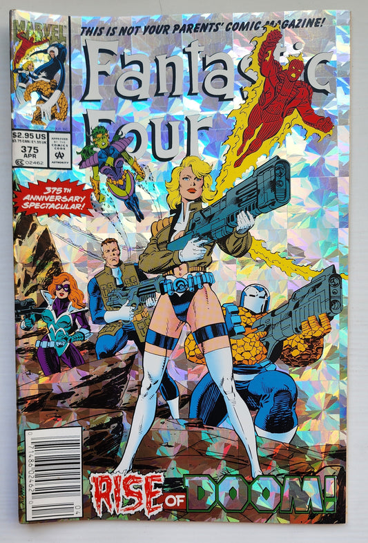 FANTASTIC FOUR #375 1993 NEWSSTAND Fantastic Four MARVEL COMICS
