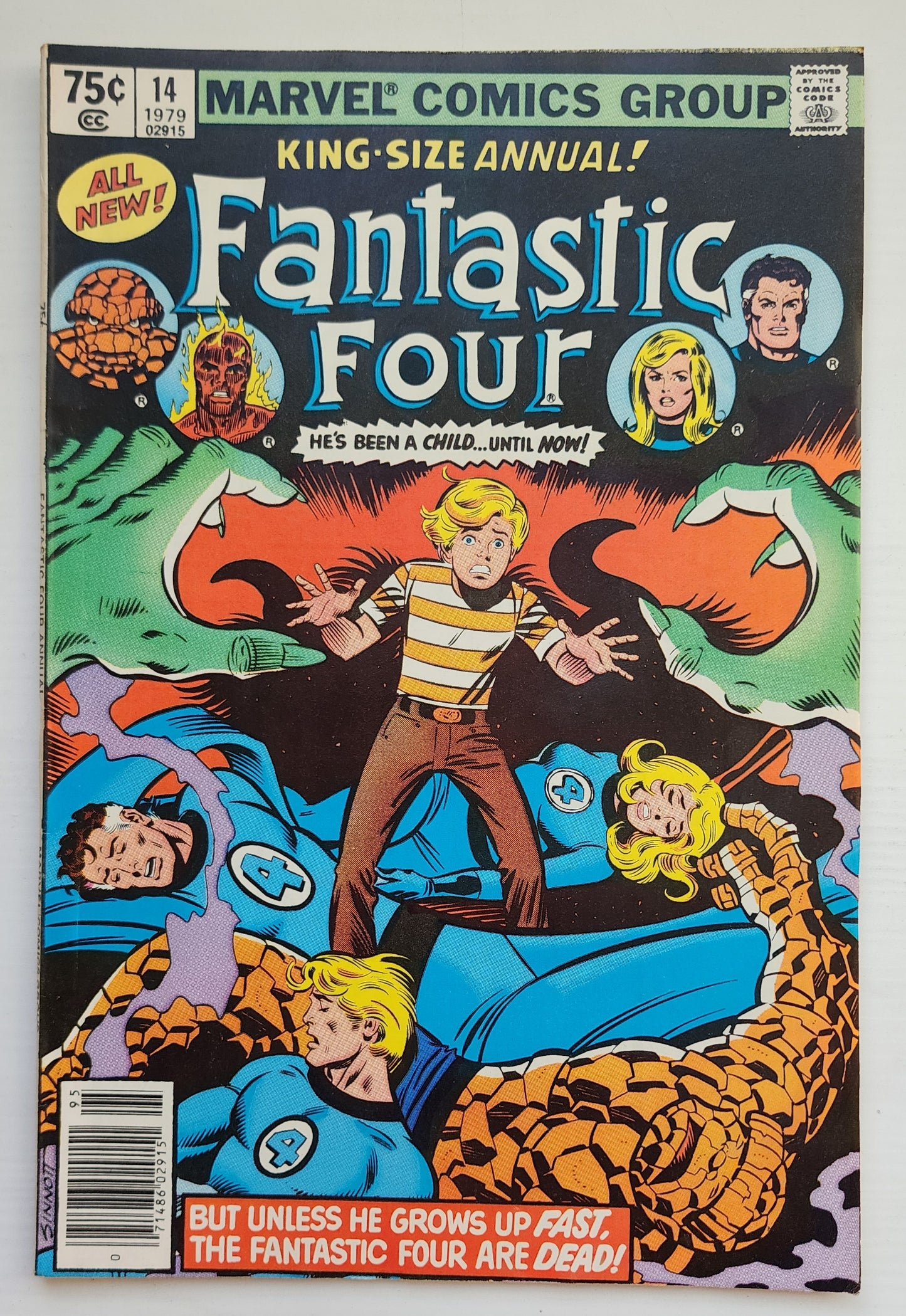 FANTASTIC FOUR ANNUAL #14 1979 NEWSSTAND Fantastic Four MARVEL COMICS