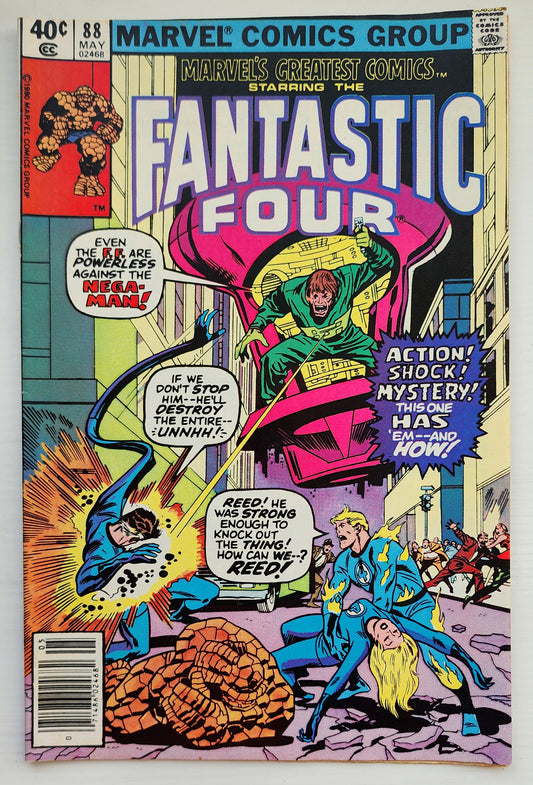 MARVELS GREATEST COMICS #88 FANTASTIC FOUR 1980 NEWSSTAND Fantastic Four MARVEL COMICS