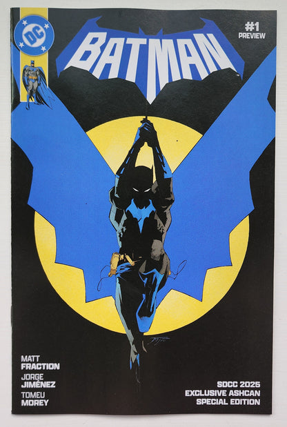BATMAN #1 SDCC EXCLUSIVE ASHCAN 2025 Batman DC COMICS