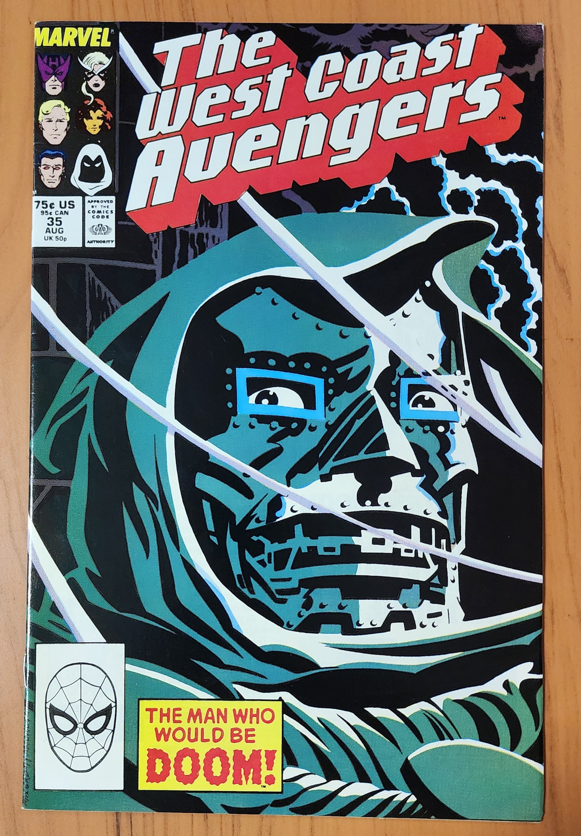 WEST COAST AVENGERS #35 1988 [J01] West Coast Avengers CRUSADE COMICS