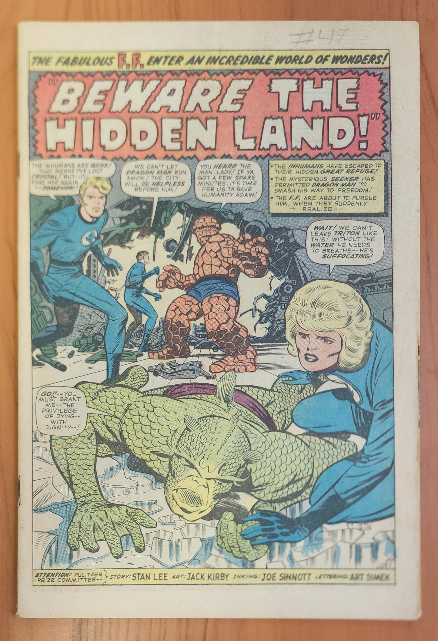 FANTASTIC FOUR #47 1966 Fantastic Four MARVEL COMICS