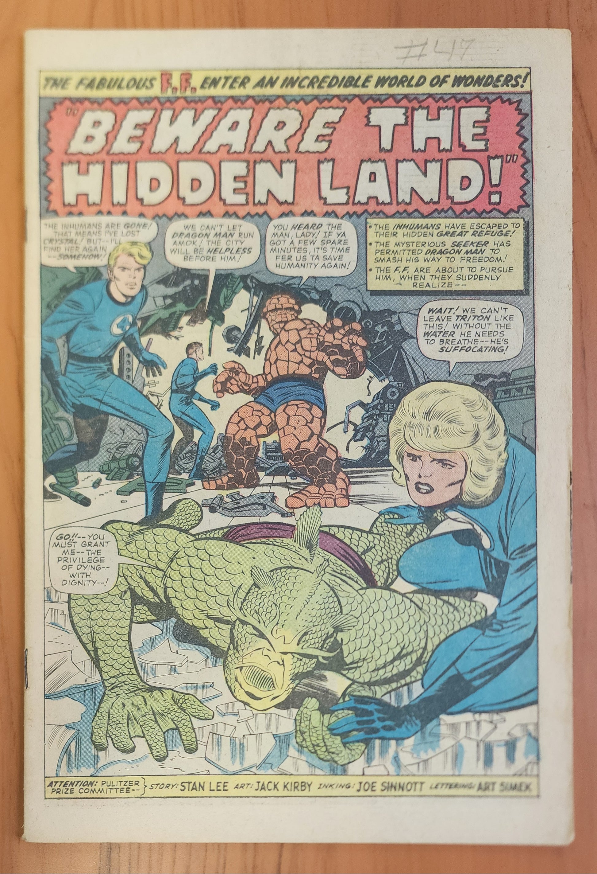 FANTASTIC FOUR #47 1966 Fantastic Four MARVEL COMICS
