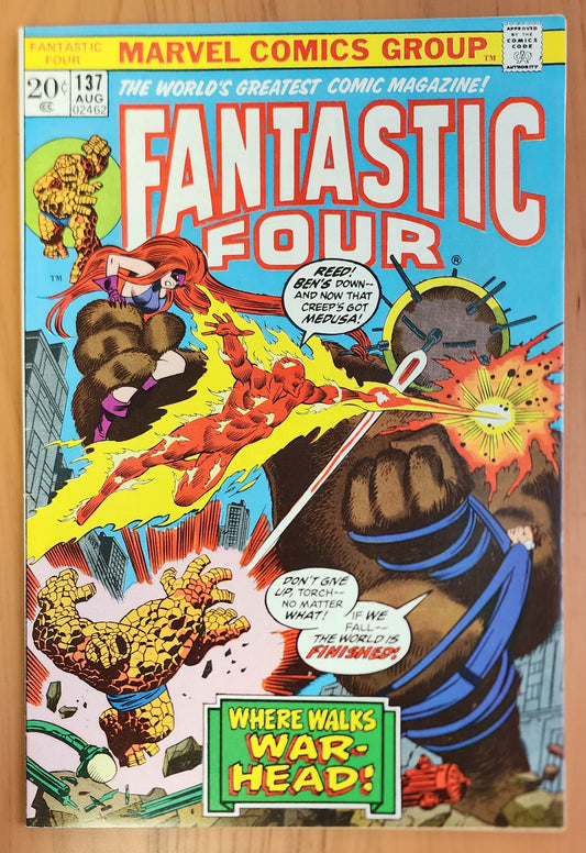 FANTASTIC FOUR #137 1973 [J01] Fantastic Four MARVEL COMICS
