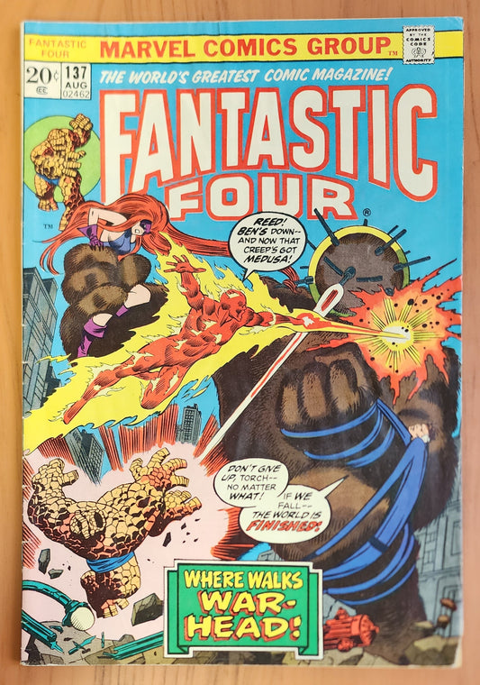 FANTASTIC FOUR #137 1973 [J02] Fantastic Four MARVEL COMICS