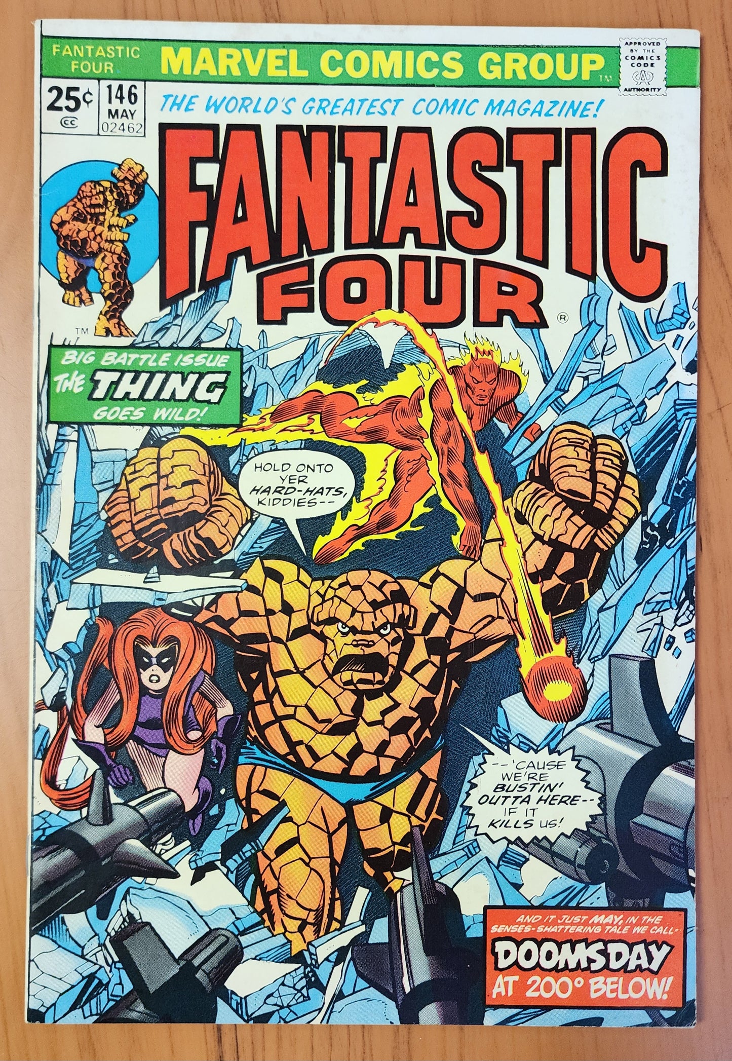 FANTASTIC FOUR #146 1974 [J01] Fantastic Four MARVEL COMICS