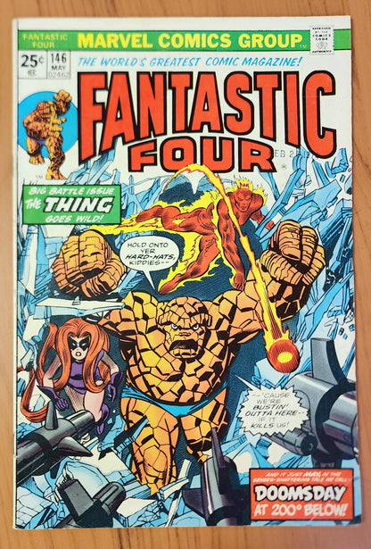 FANTASTIC FOUR #146 1974 [J02] Fantastic Four MARVEL COMICS