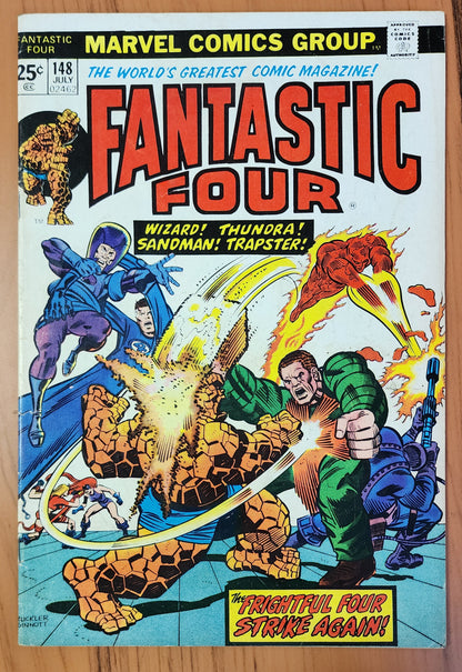 FANTASTIC FOUR #148 1974 Fantastic Four MARVEL COMICS