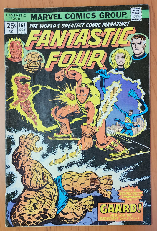 FANTASTIC FOUR #163 1975 Fantastic Four MARVEL COMICS