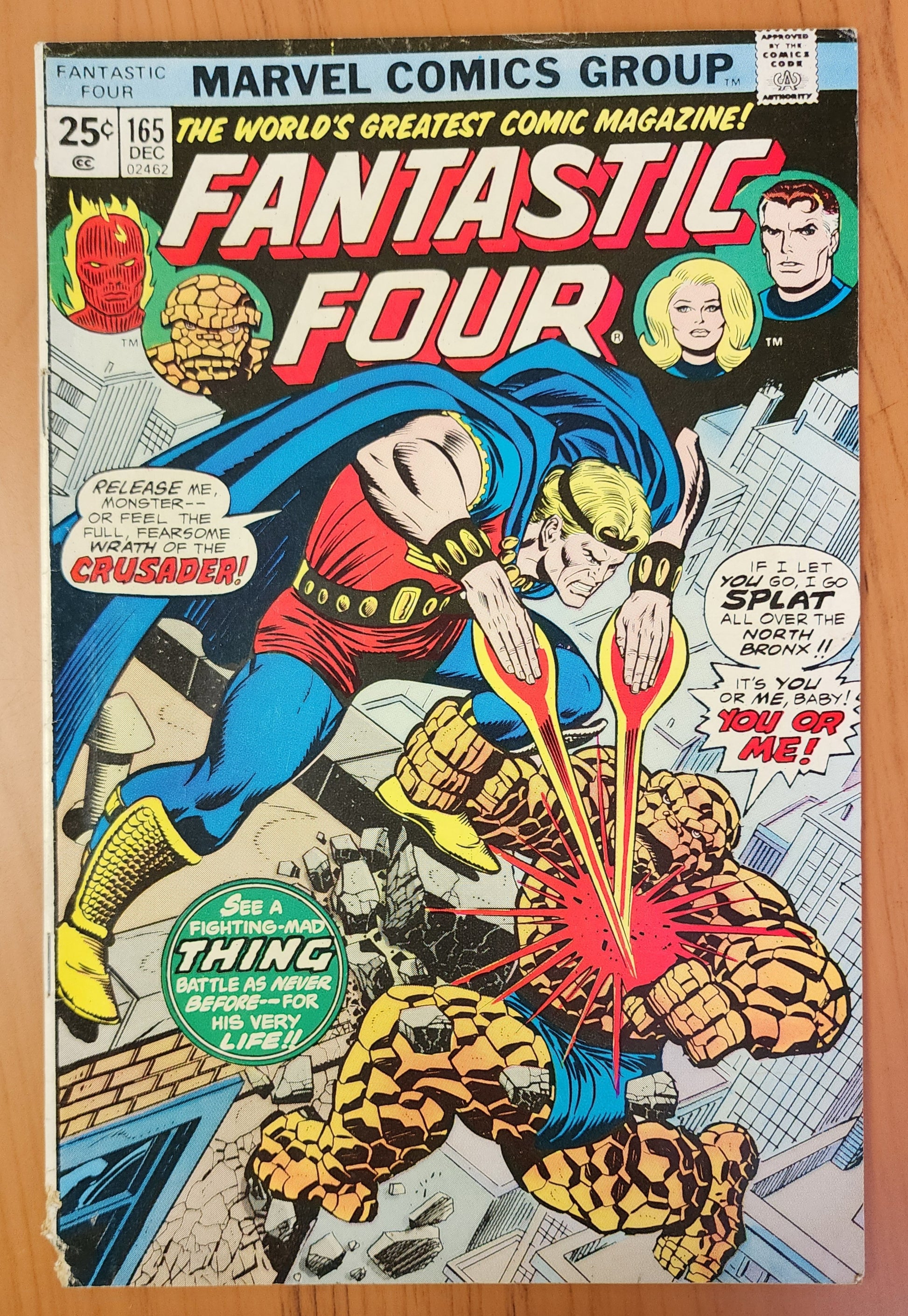 FANTASTIC FOUR #165 1975 Fantastic Four MARVEL COMICS