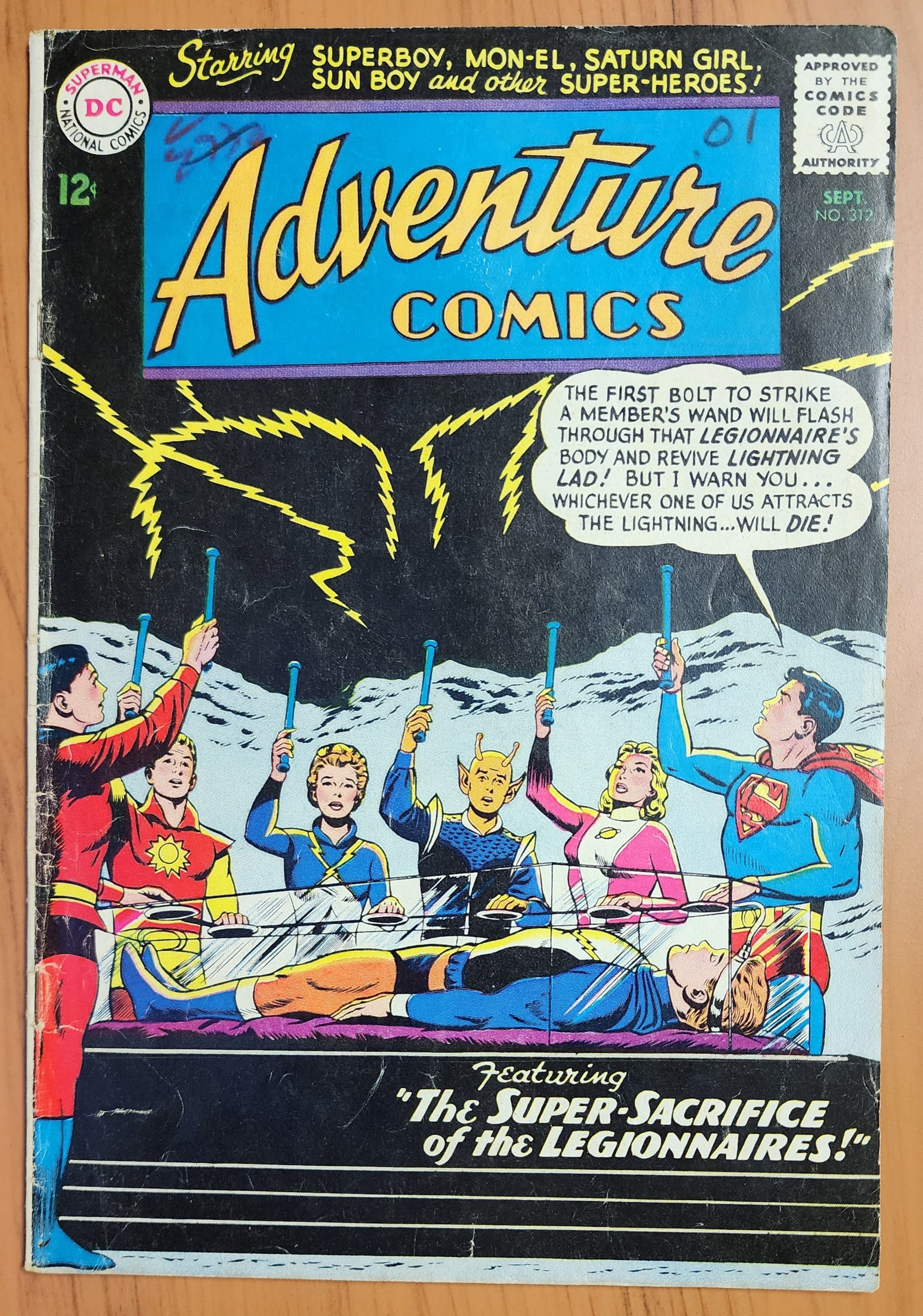 ADVENTURE COMICS #312 1963 Adventure Comics MARVEL COMICS