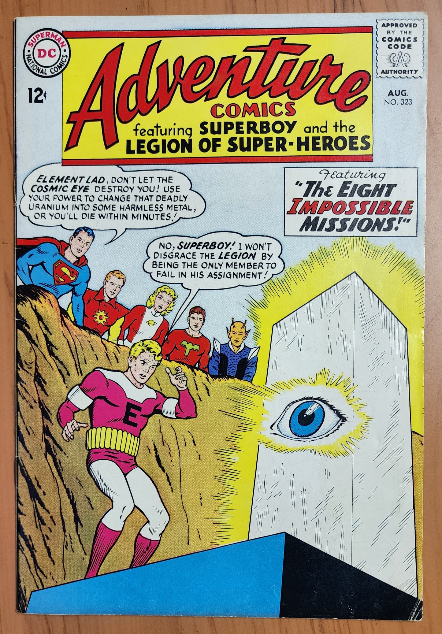 ADVENTURE COMICS #323 1964 Adventure Comics MARVEL COMICS
