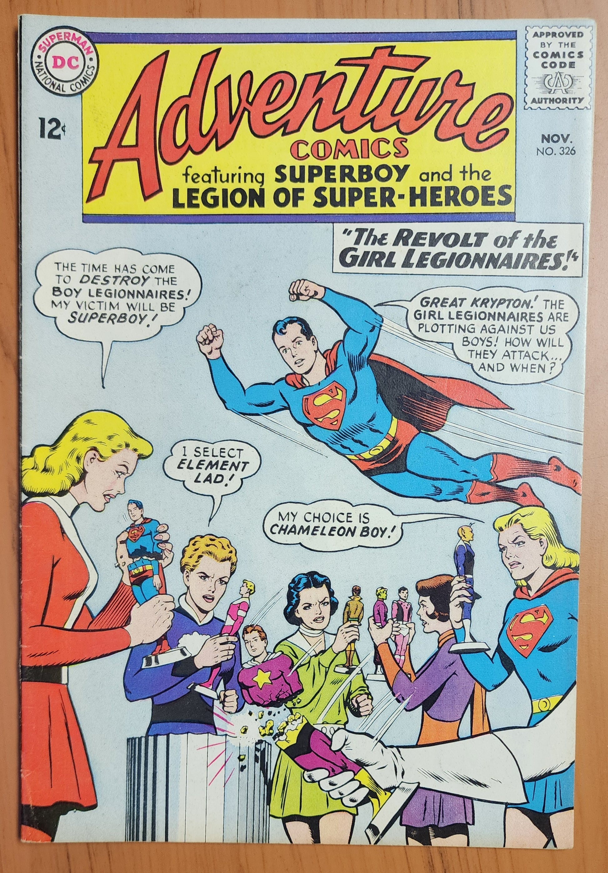 ADVENTURE COMICS #326 1964 Adventure Comics MARVEL COMICS