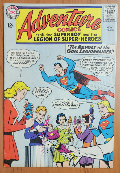 ADVENTURE COMICS #326 1964 Adventure Comics MARVEL COMICS