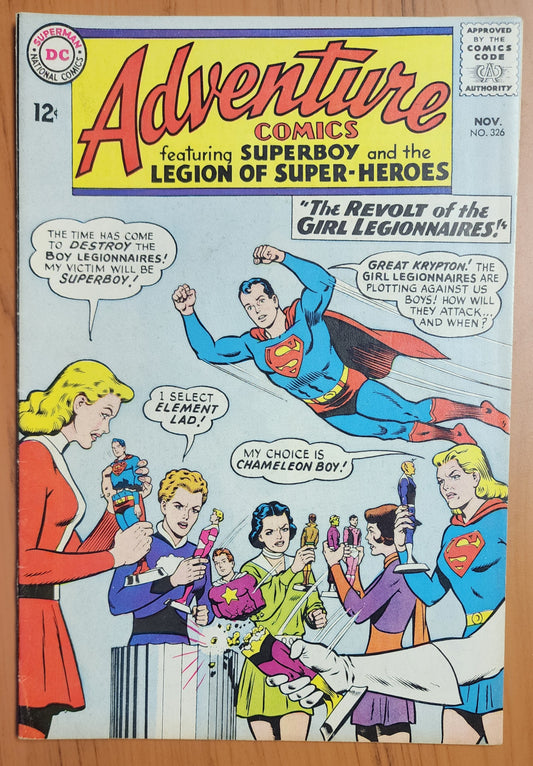 ADVENTURE COMICS #326 1964 Adventure Comics MARVEL COMICS