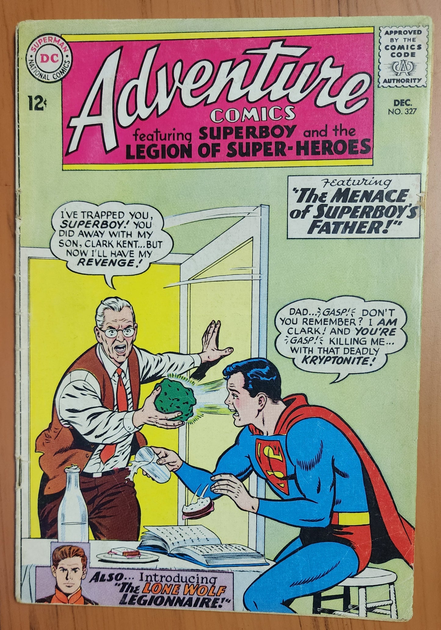 ADVENTURE COMICS #327 1964 Adventure Comics MARVEL COMICS