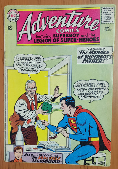 ADVENTURE COMICS #327 1964 Adventure Comics MARVEL COMICS