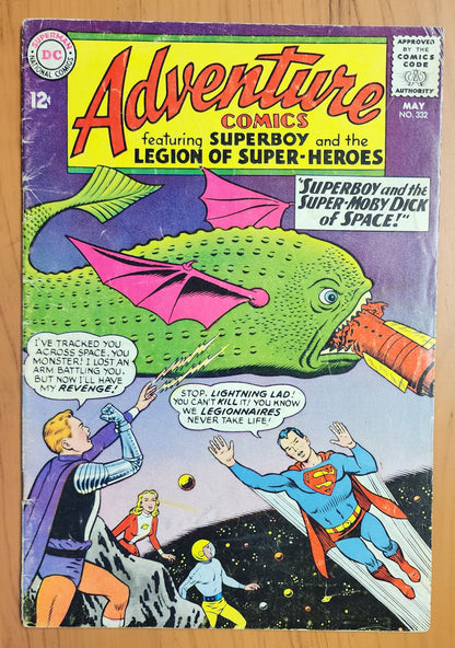 ADVENTURE COMICS #332 1965 [J01] Adventure Comics DC COMICS