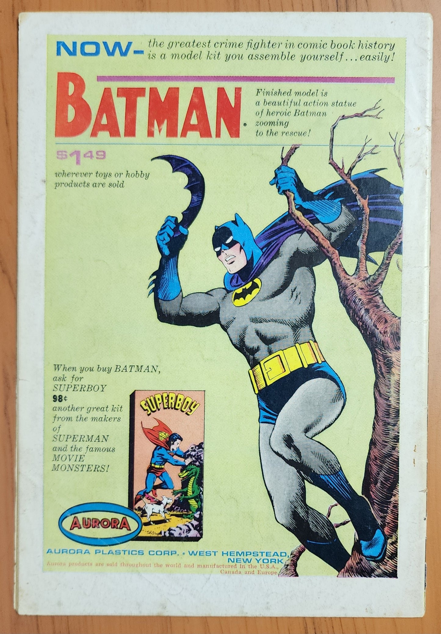 ADVENTURE COMICS #332 1965 [J01] Adventure Comics DC COMICS