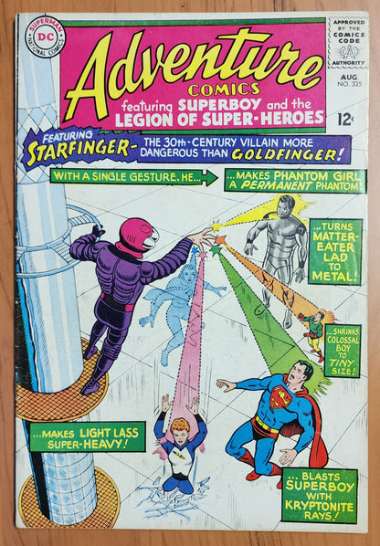 ADVENTURE COMICS #335 1965 (1ST APP STARFINGER) Adventure Comics DC COMICS