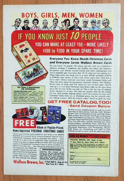 ADVENTURE COMICS #335 1965 (1ST APP STARFINGER) Adventure Comics DC COMICS