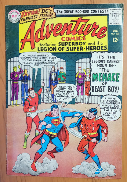 ADVENTURE COMICS #339 1965 Adventure Comics DC COMICS