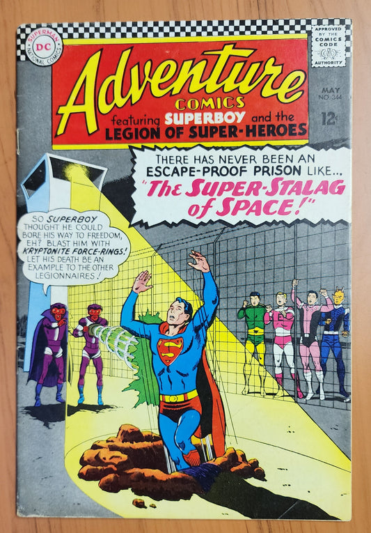 ADVENTURE COMICS #344 1966 Adventure Comics DC COMICS