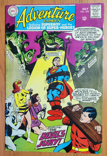 ADVENTURE COMICS #370 1968 Adventure Comics DC COMICS