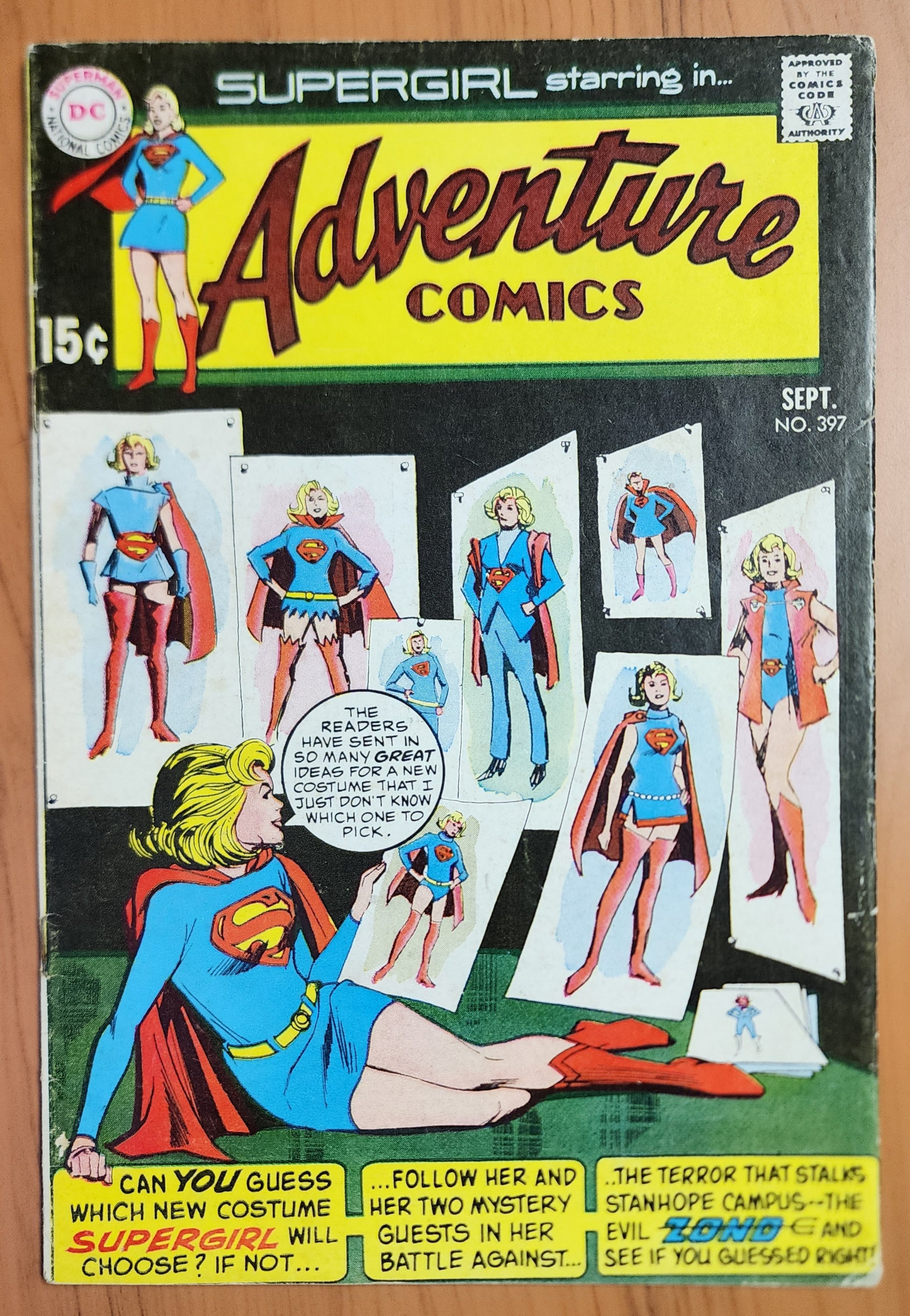 ADVENTURE COMICS #397 1970 [J01] Adventure Comics DC COMICS