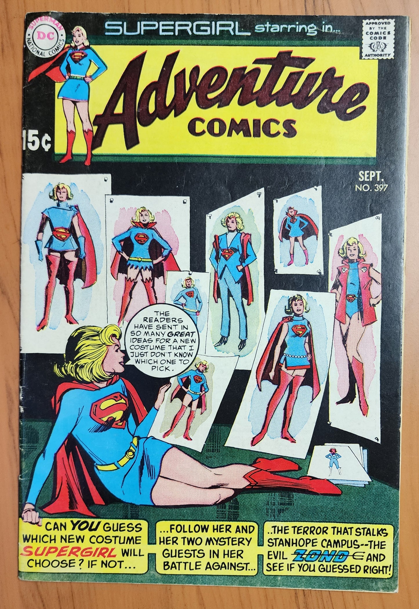 ADVENTURE COMICS #397 1970 [J02] Adventure Comics DC COMICS