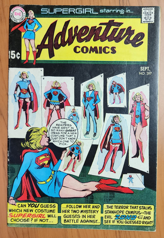 ADVENTURE COMICS #397 1970 [J02] Adventure Comics DC COMICS