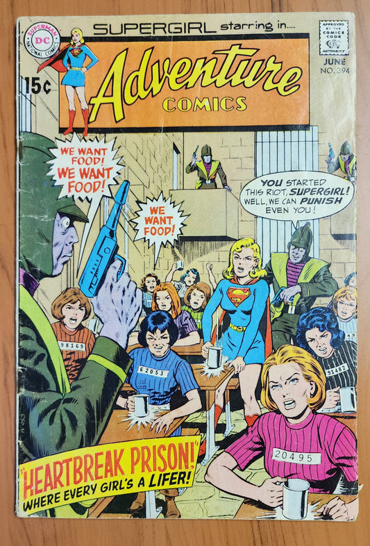 ADVENTURE COMICS #394 1970 Adventure Comics DC COMICS