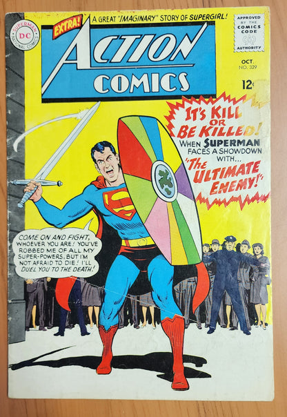 ACTION COMICS #329 1965 Action Comics DC COMICS