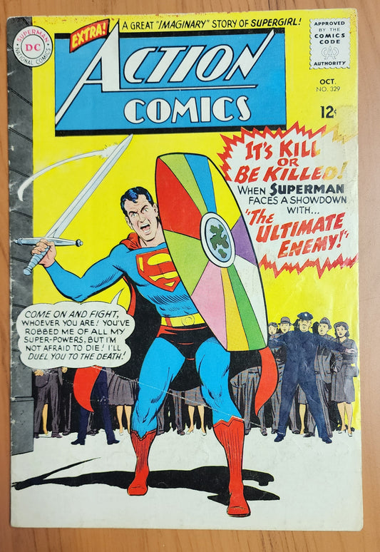 ACTION COMICS #329 1965 Action Comics DC COMICS