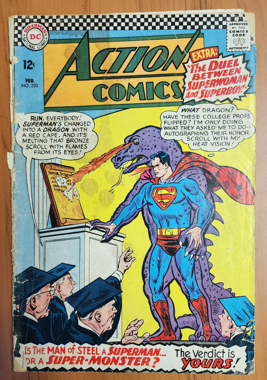 ACTION COMICS #333 1966 [J02] Action Comics DC COMICS