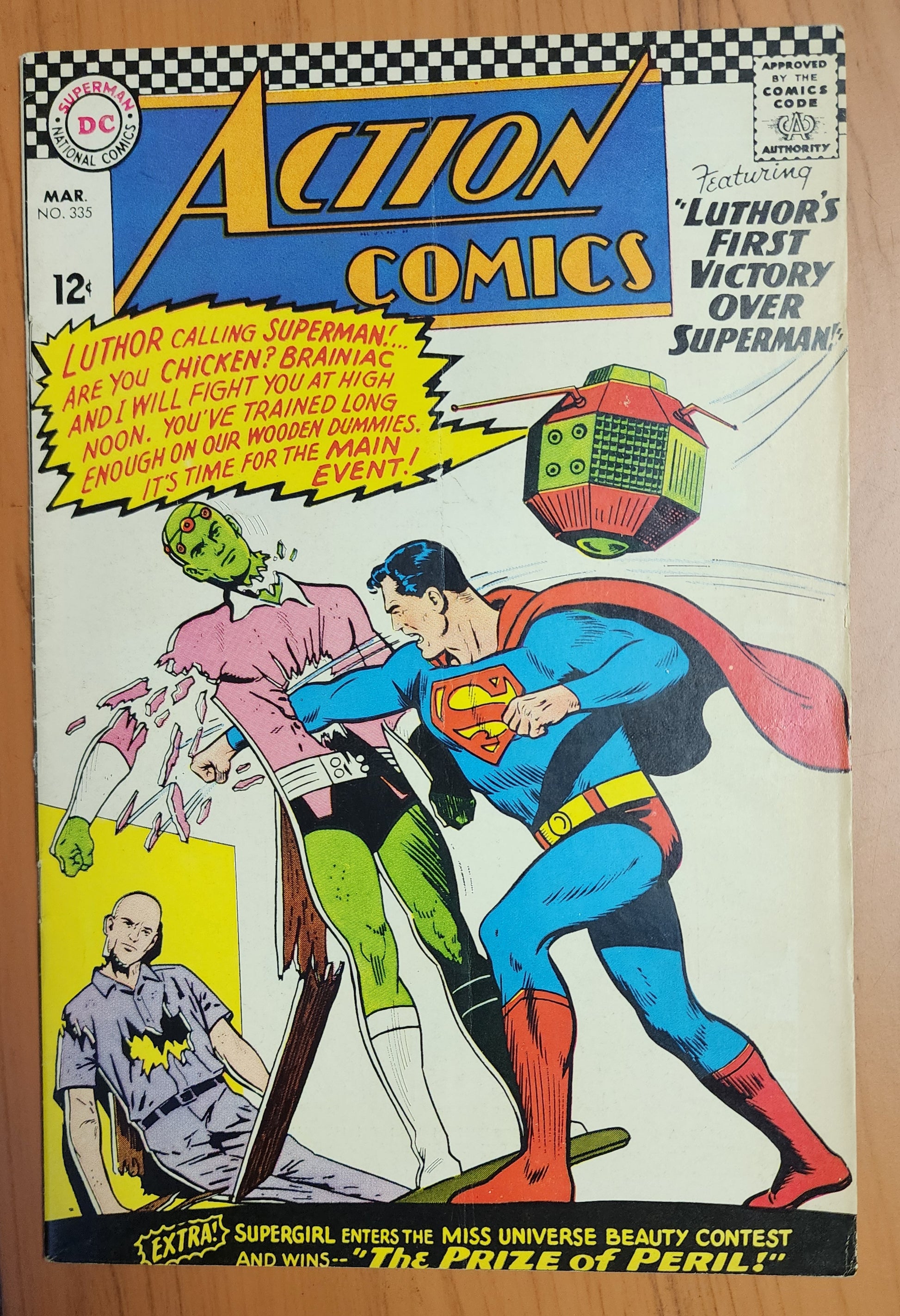 ACTION COMICS #335 1966 Action Comics DC COMICS