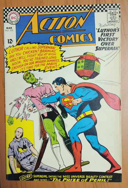 ACTION COMICS #335 1966 Action Comics DC COMICS