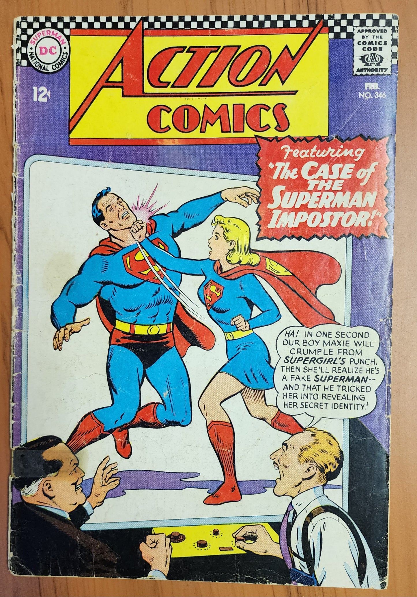 ACTION COMICS #346 1967 Action Comics DC COMICS