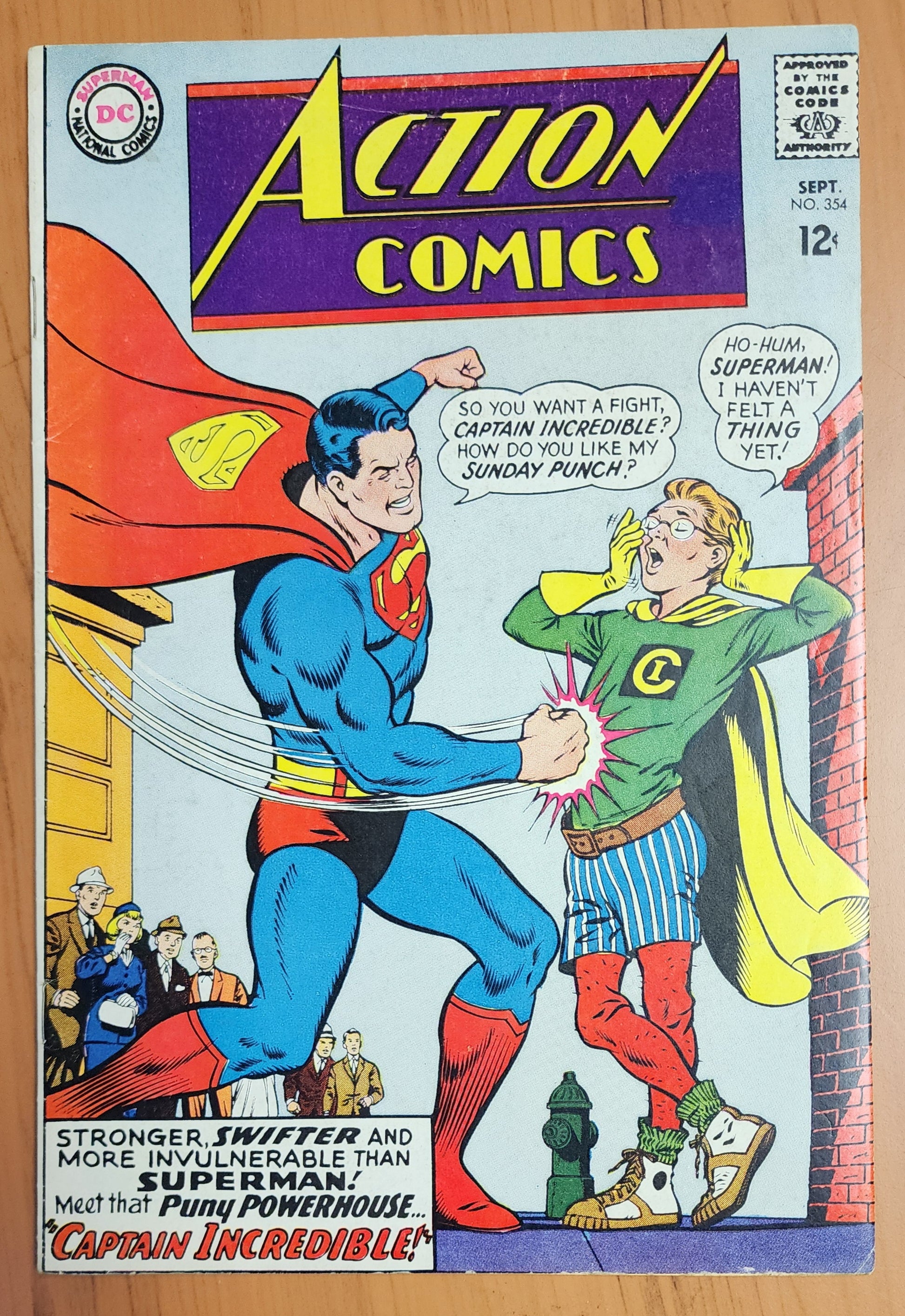 ACTION COMICS #354 1967 [J01] Action Comics DC COMICS