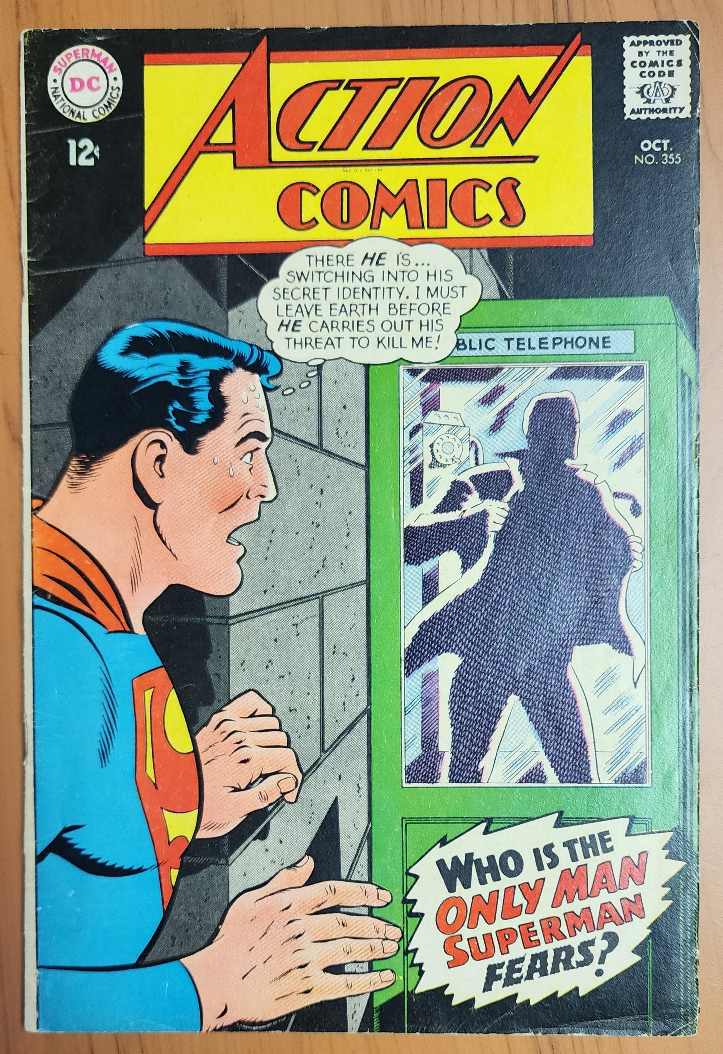 ACTION COMICS #355 1967 Action Comics DC COMICS