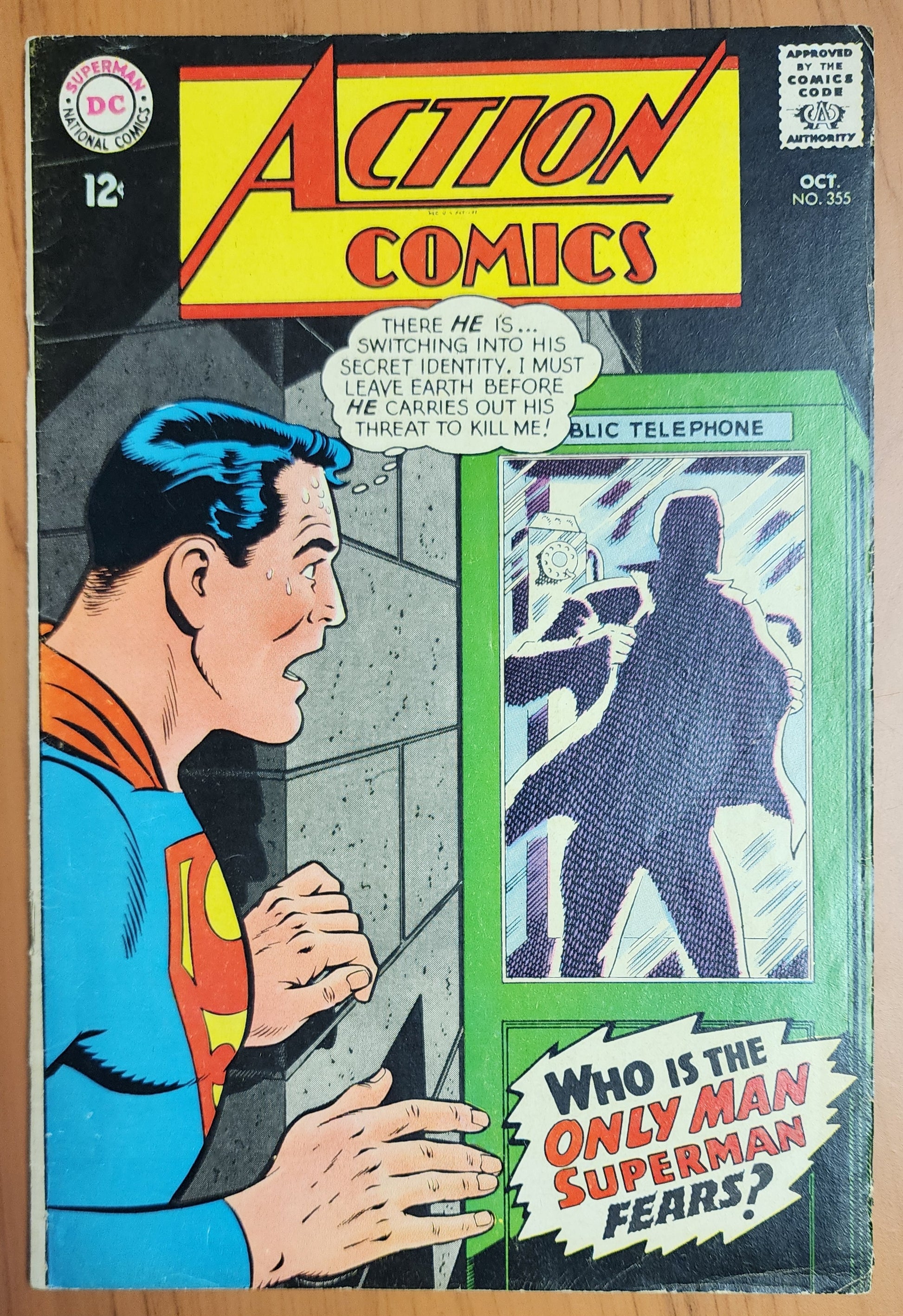 ACTION COMICS #355 1967 Action Comics DC COMICS