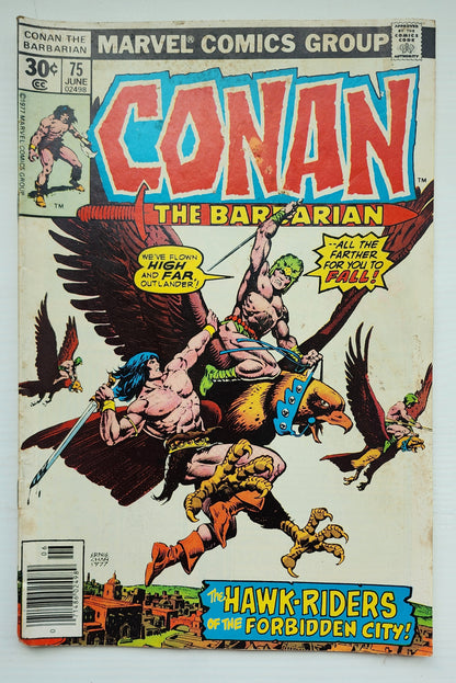 CONAN THE BARBARIAN #75 1977 Conan MARVEL COMICS