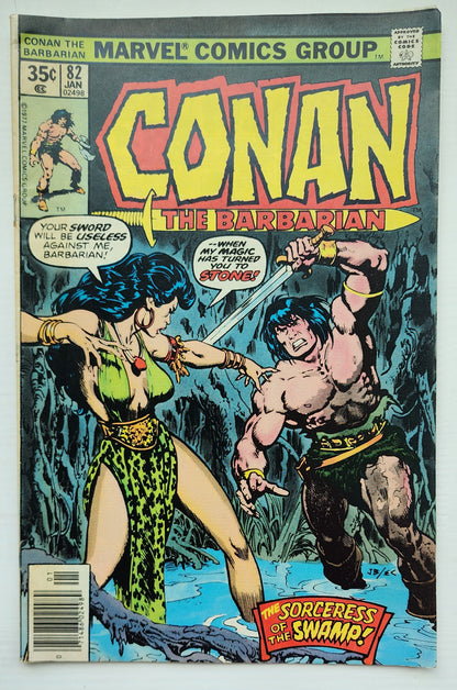 CONAN THE BARBARIAN #82 1978 Conan MARVEL COMICS