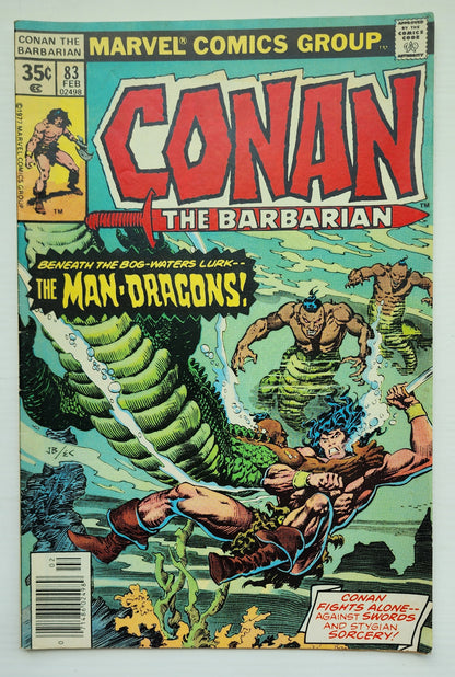 CONAN THE BARBARIAN #83 1978 Conan MARVEL COMICS
