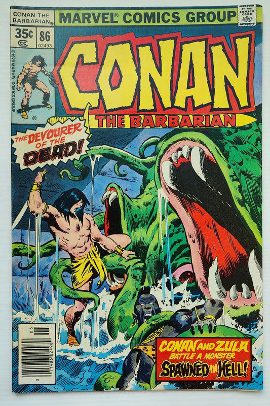 CONAN THE BARBARIAN #86 1978 Conan MARVEL COMICS