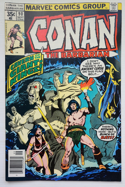 CONAN THE BARBARIAN #90 1978 Conan MARVEL COMICS